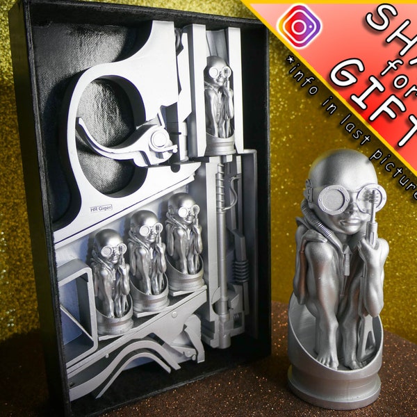 H.R. Giger "Birth Machine" sculpture - 3D Printed