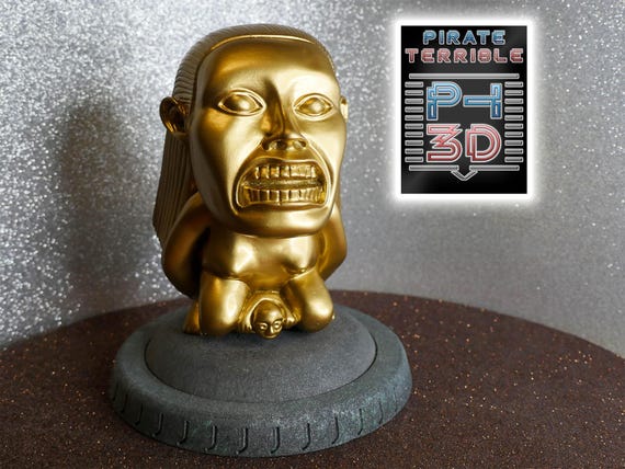 Golden Chachapoyan Idol - I.J. Raiders of the Lost Ark - Etsy