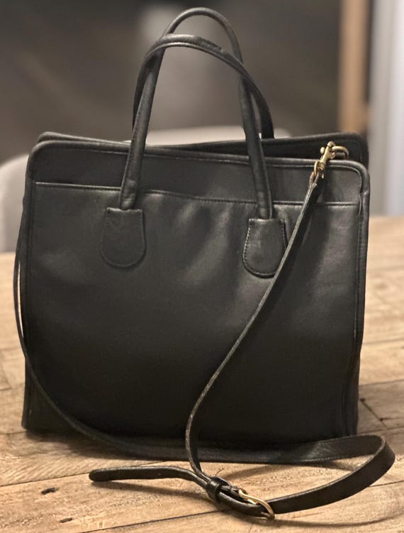 Vintage Coach Tote 4172 Top Handle Briefcase/shoulder , Made
