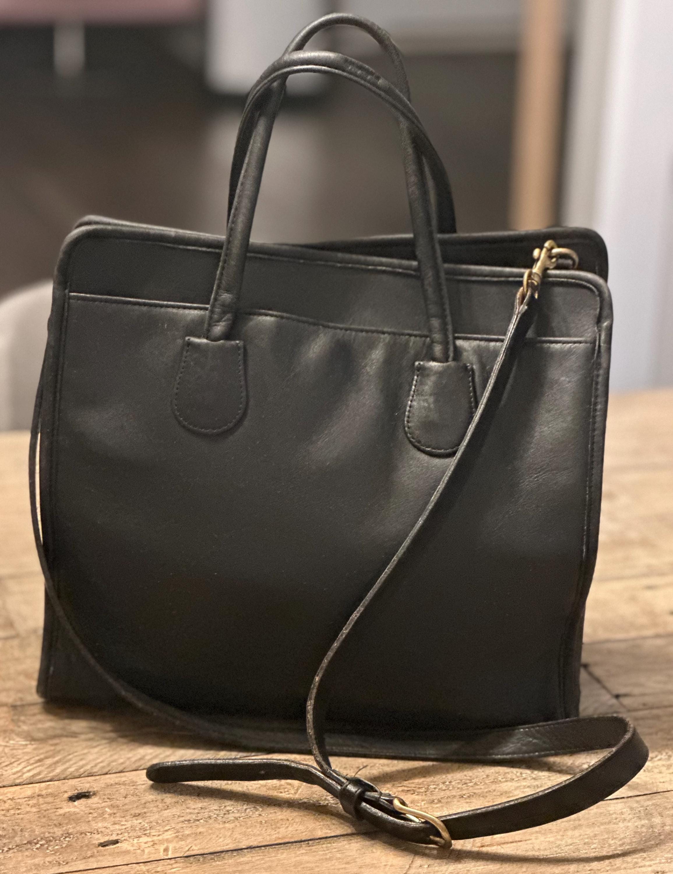 Vintage Coach Tote 4172 Top Handle Briefcase/shoulder , Made in