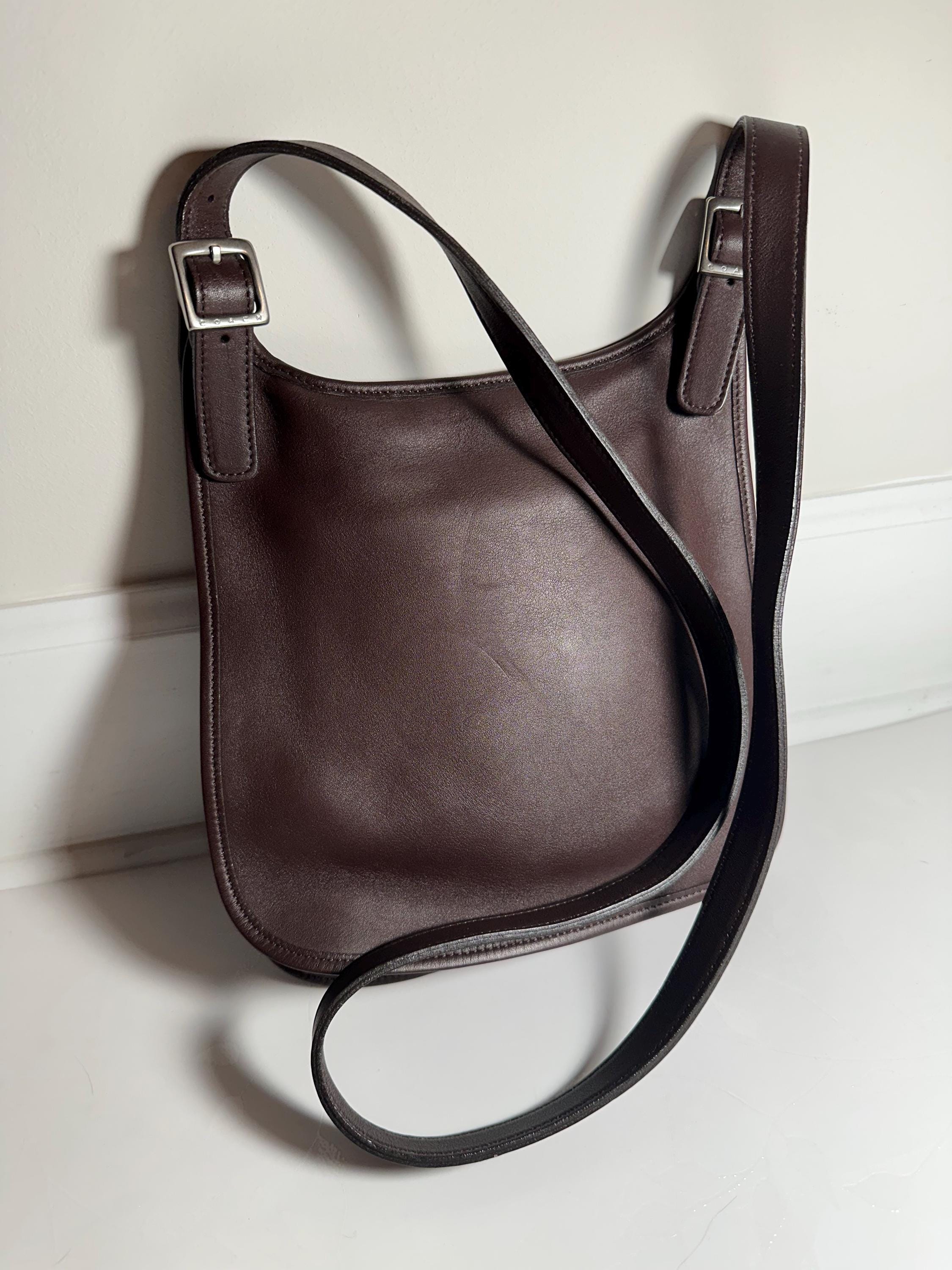 Brown Coach Flap Bag - Etsy
