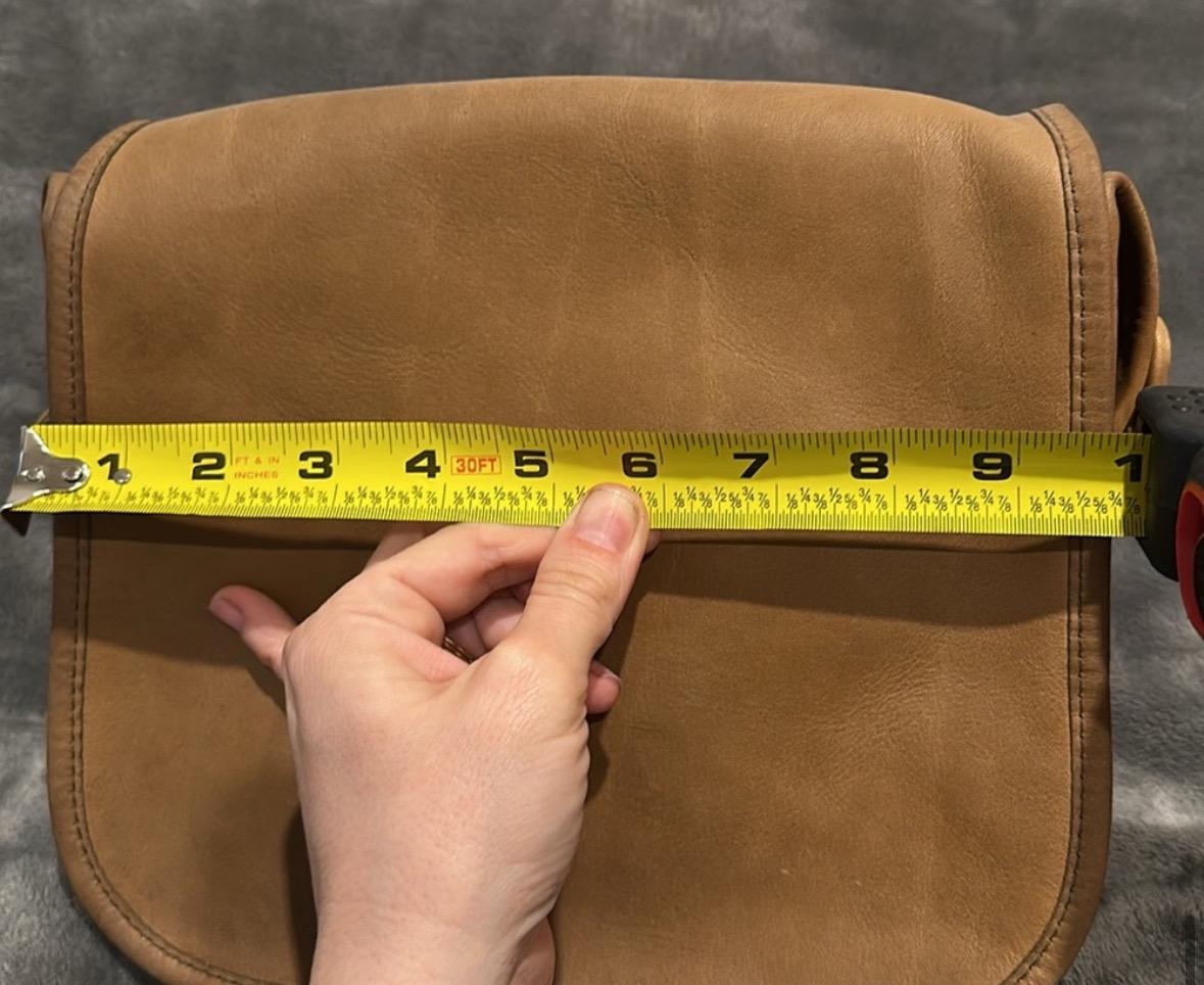 バッグ Vintage Coach Saddle Bag Tan Old Model Vintage Coach SADDLE Buckled Pouch Bag British Tan w