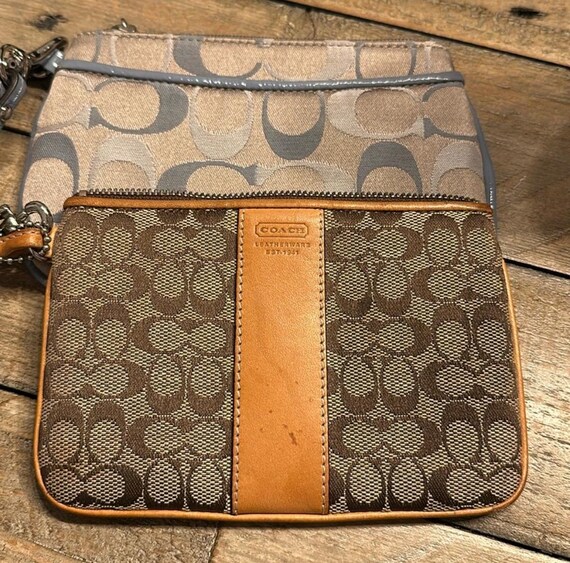 Vintage Coach Wristlets/ Pouch / Wallet Set of 2 - Etsy Ireland
