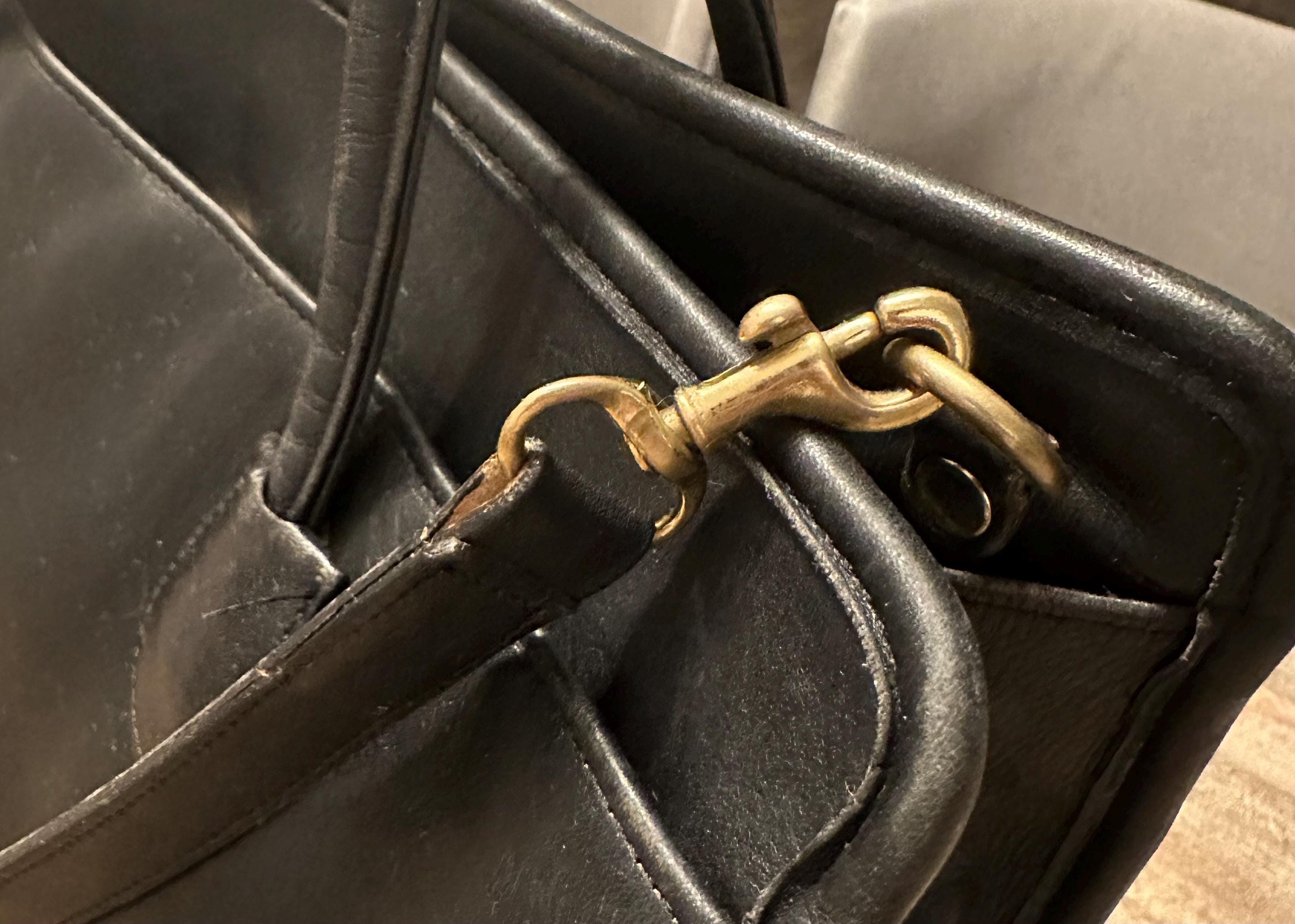 Vintage Coach Tote 4172 Top Handle Briefcase/shoulder , Made in