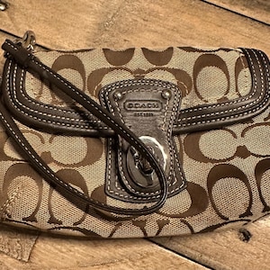 Cartera clásica vintage tipo bolso de mano o de mano de Coach