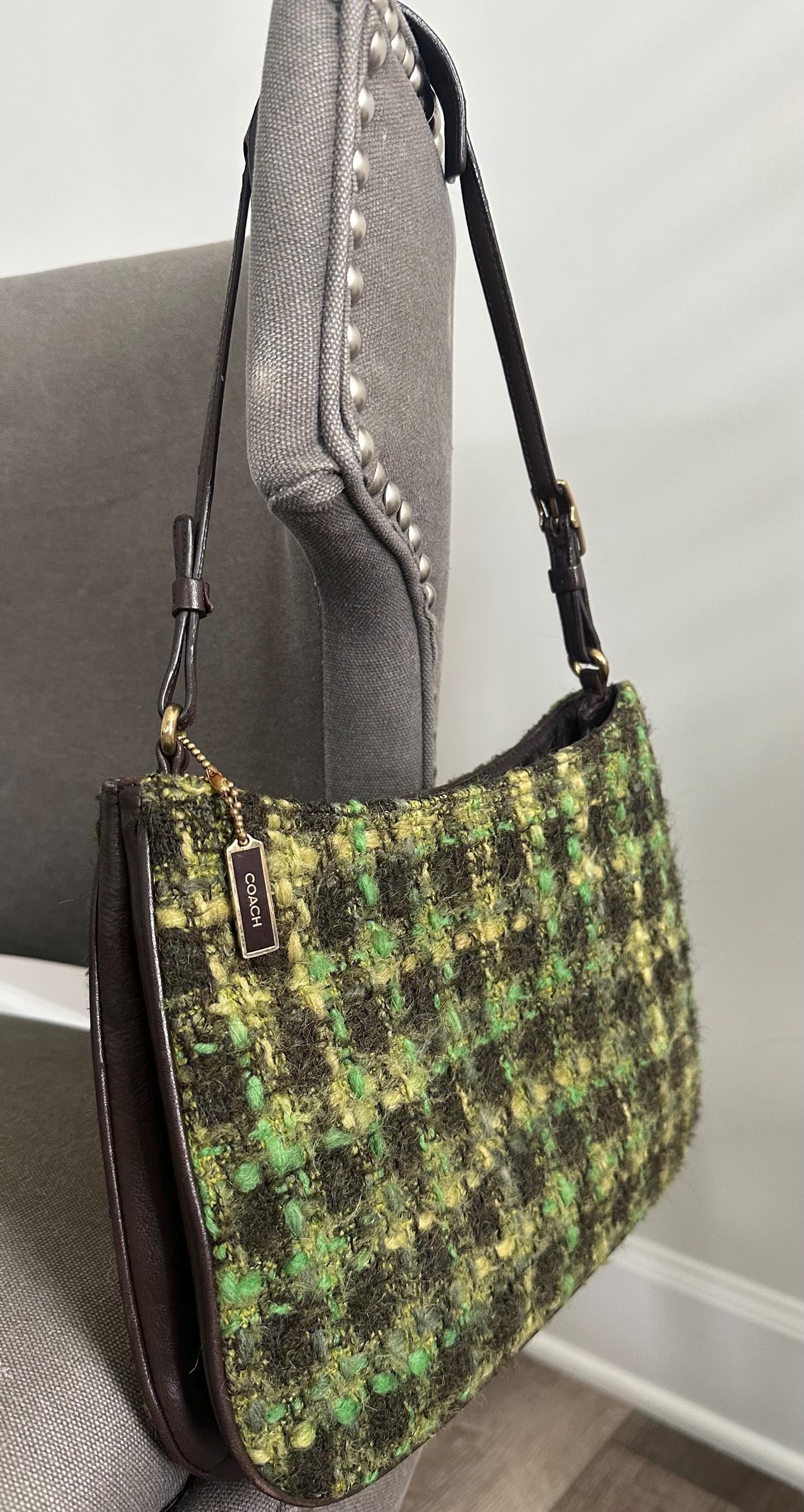 Coach Tweed Bag - Etsy