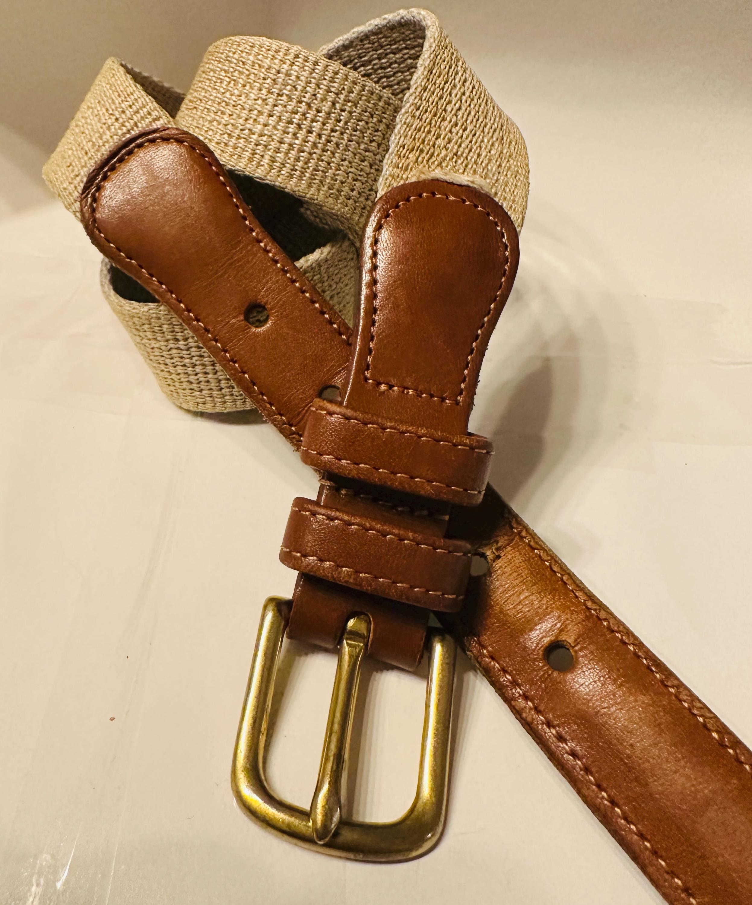 Vintage Coach Belt - Etsy Norway