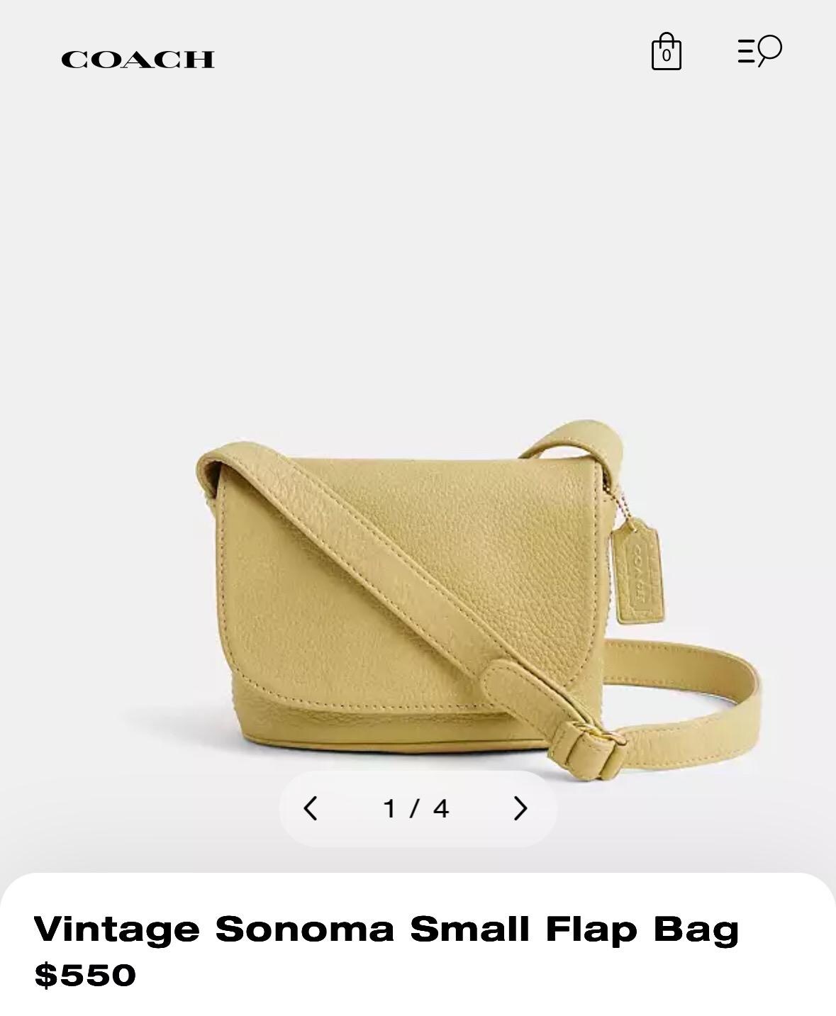 Vintage Coach Sonoma Bag 4919 - Etsy