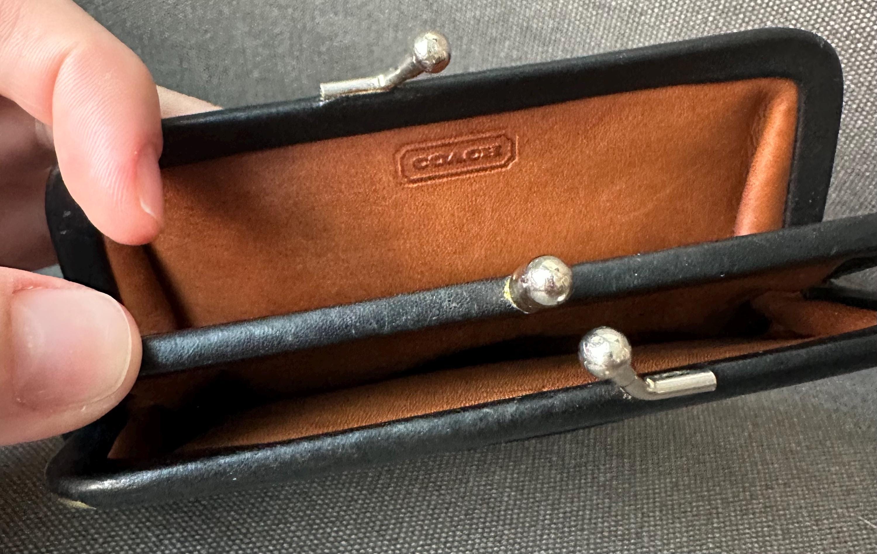 Vintage Coach Double Kisslock - Etsy