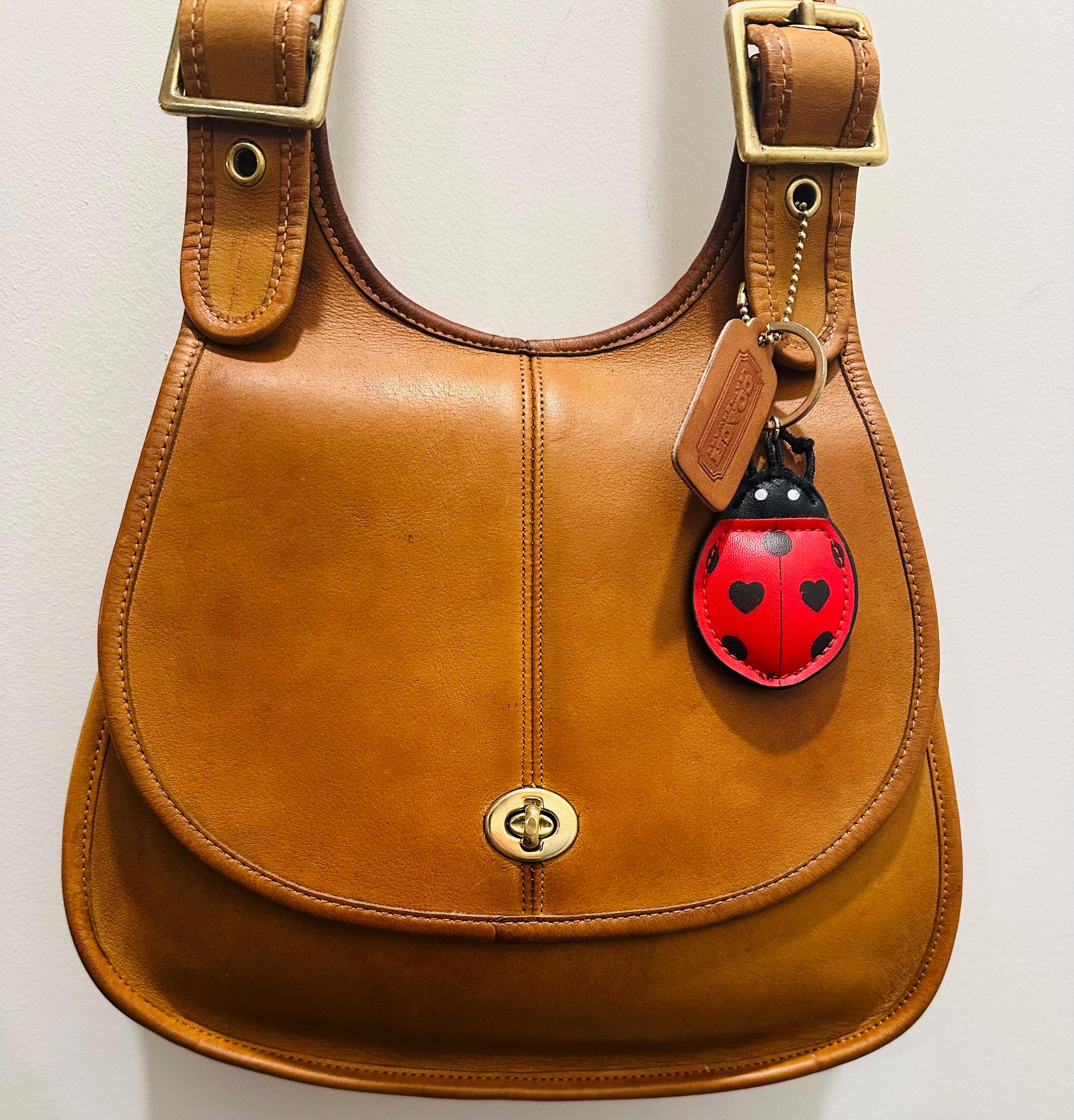 Vintage Coach Crescent Saddle Bag - Etsy