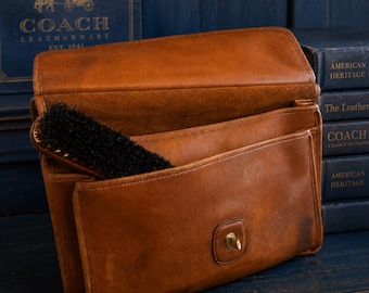 Vintage Coach Beekman 5266 Briefcase Men Black Career Suitcase !no