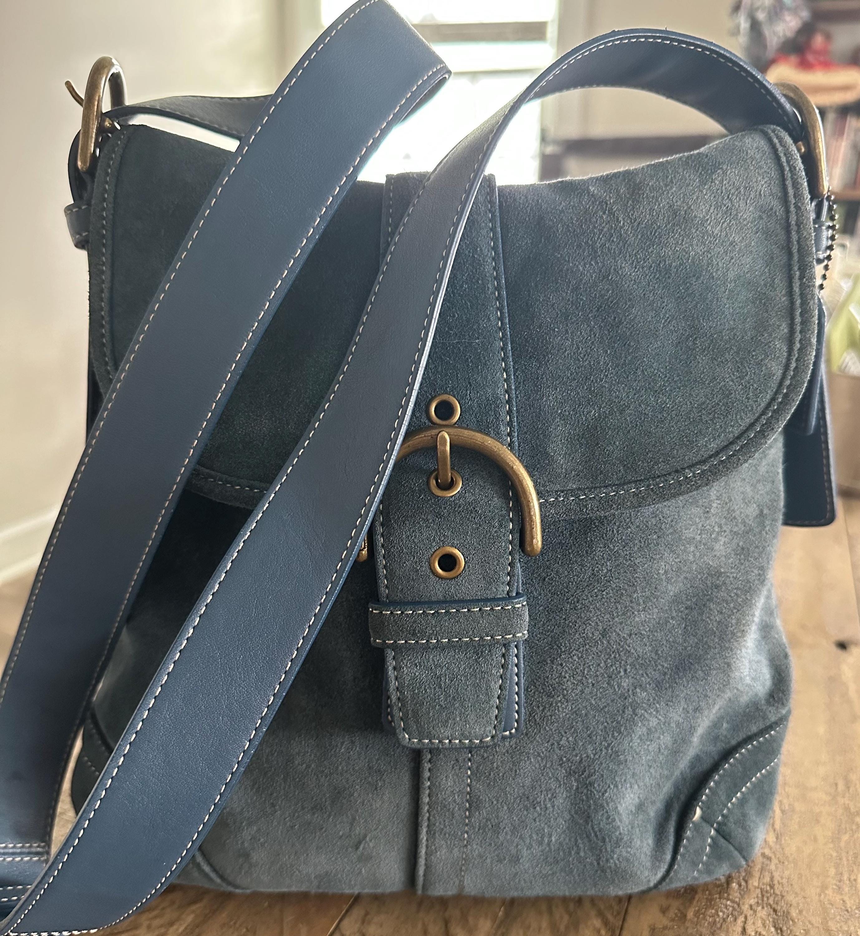 coach コーチ soho shoulder bag スエード ソーホー Vintage COACH Soho Suede Shoulder Bag 9482 - Etsy