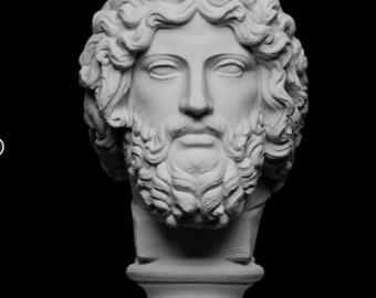 Figura di Zeus, figura antica, figura greca antica, figura regalo, figura 3D, figura di Zeus 3D