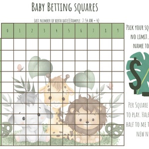 Baby Tipp Quadrat Spiel - Jungle Datum/Gewicht