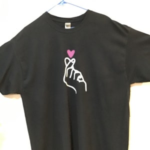 Korean heart Tshirt