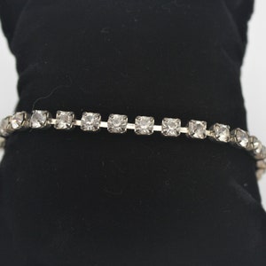 Vintage 1960s rhinestone bracelet