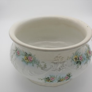 Beautiful Vintage Burgess & Co. Royal China Chamber Pot