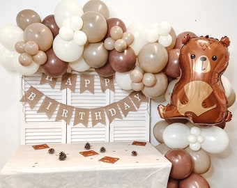 Ballongirlanden-Kit Braunbär