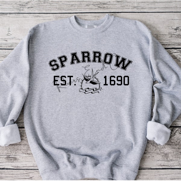 Jack Sparrow Sweatshirt, Jack, Sparrow, Pirates, Curse, Black Pearl, Dead Men Tell No Tales, JD, Johnny, Justice For Johnny, Depp