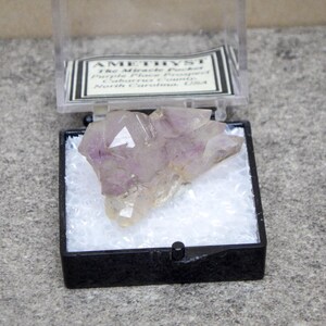 Beautiful Amethyst Crystal Cluster North Carolina The Miracle Pocket Amethyst Specimen