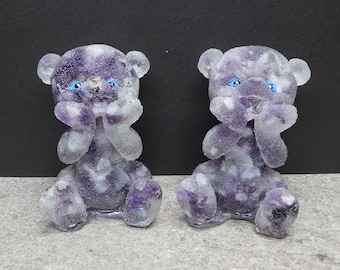 Hear No Evil, See No Evil, Speak No Evil Fuzzy Resin Bear (you