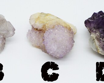 Spirit Quartz, Cactus Quartz, Pineapple Quartz Amethyst
