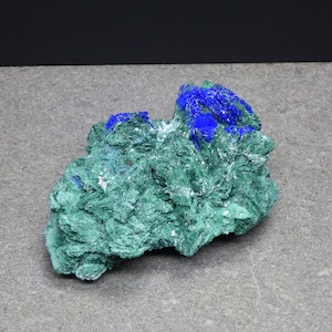 Unique Large Pseudomorph Malachite after Azurite Milpillas Mine, Cuitata, Municipio de Cananea, Sonora, Mexico