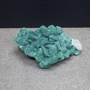 Amazing Plate of Pseudomorph Malachite after Azurite Milpillas Mine, Cuitata, Municipio de Cananea, Sonora, Mexico