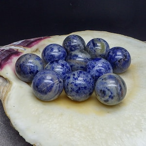 Nice Sodalite Spheres 30mm (1.2 inches) in Diameter