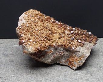 Large Vanadinite Cluster: Moroccan Crystal Specimen, 2 lb