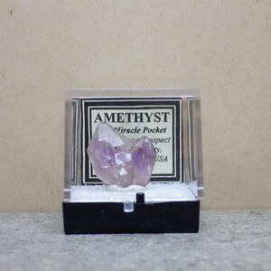 Beautiful Amethyst Crystal Cluster North Carolina The Miracle Pocket Amethyst Specimen