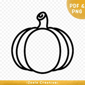 Può includere: Un disegno in bianco e nero di una zucca. La zucca ha un gambo ed è rotonda con una forma leggermente schiacciata.