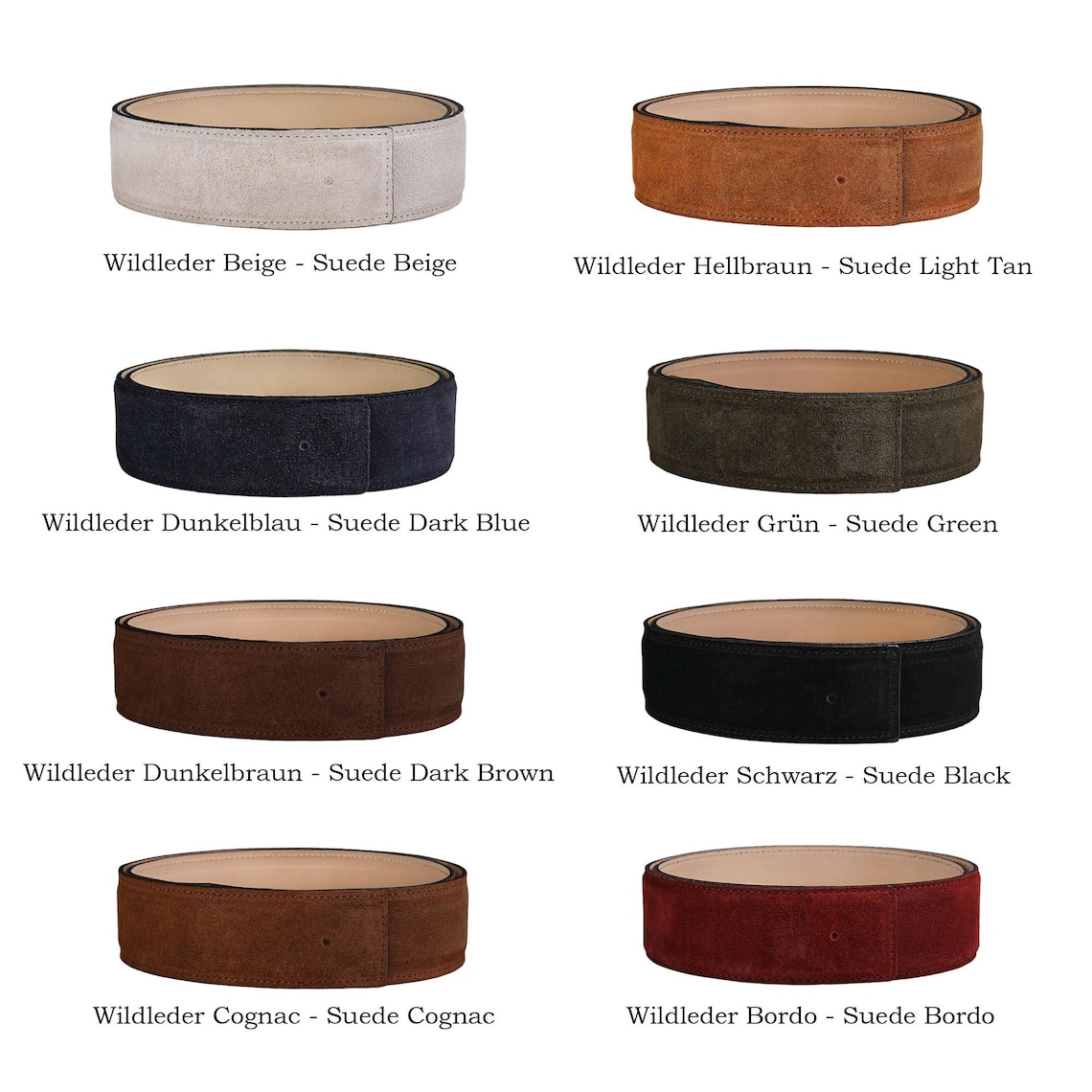 Buy Handmade Belt Made to Measure, in Widths 10 Mm 15 Mm 25 Mm 32 Mm 35