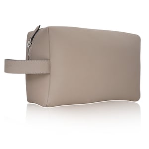 Set dopp di borsa cosmetica Epsomos Taupe, borsa da toilette, borsa da barba, borsa da bagno regalo per lei e come regalo di Pasqua