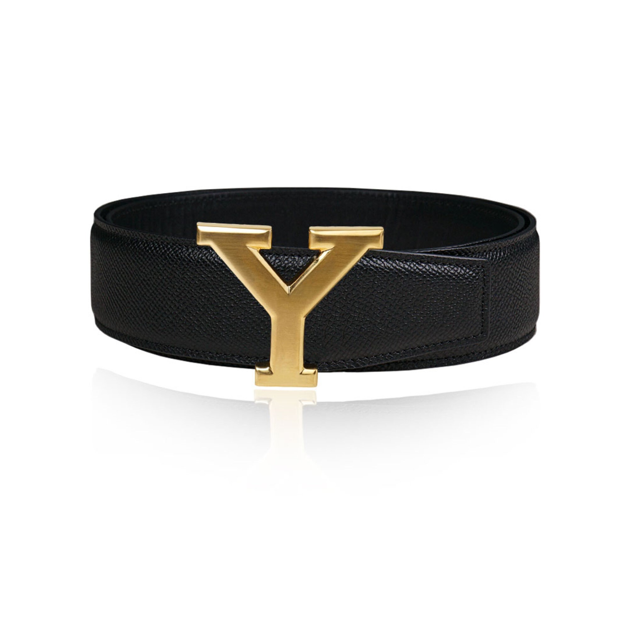 ベルト LCDC : 25SS / TRIPLE LAYER LEATHER BELT (2COLORS) Reversible Leather Belt Black 32 Mm 1.25