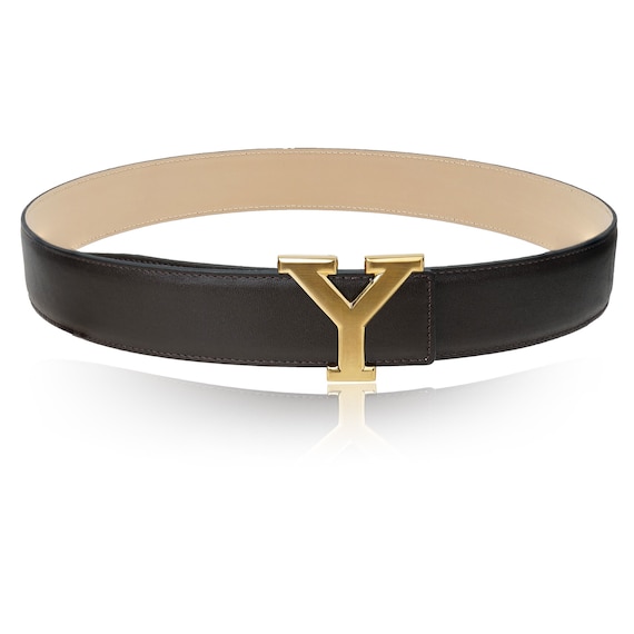 Reversible Leather Belt Dark Brown 32 Mm 1.25
