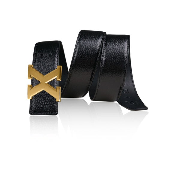 Louis Vuitton Initiales Belt In Black & Congnac Reversible Leather
