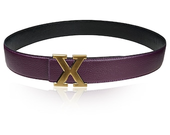 lv belt purple