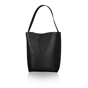 ラージショッパーバッグ ブラックレザーショッパー、仕事用バッグ、日常バッグ、レザーラップトップバッグ、レザー財布、ショッピングバッグ