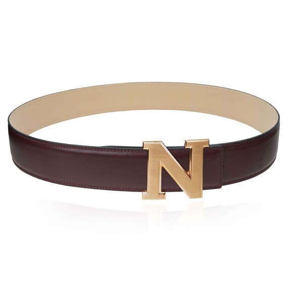 Louis Vuitton, Accessories, Louis Vuitton Initiales Large Wide Gold  Detail Black Leather Waist Belt