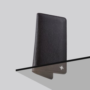 Cartera de Piel Mujer Marrón Continental - Cartera de Piel - Monedero Monedero Piel de Calidad Grande