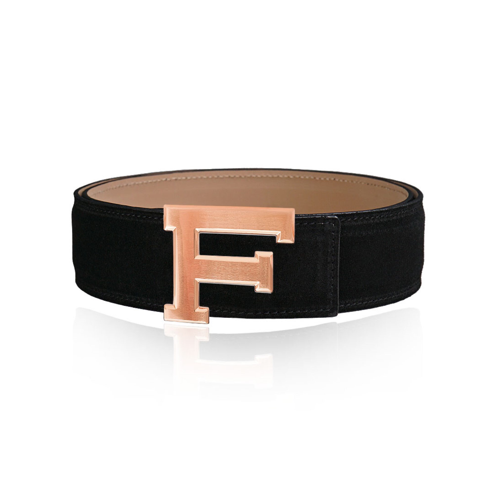Reversible Belt Leather Belt Suede Belt Black 32 Mm 1.25