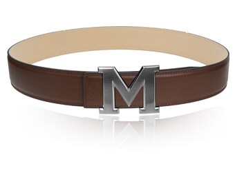 Reversible Leather Belt Brown 32 Mm 1.25