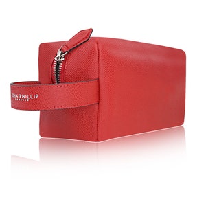 Rot Kosmetiktasche Dopp Set, Kulturtasche, Rasiertasche, Badezimmertasche Geschenk für Sie und Hin als Ostergeschenk