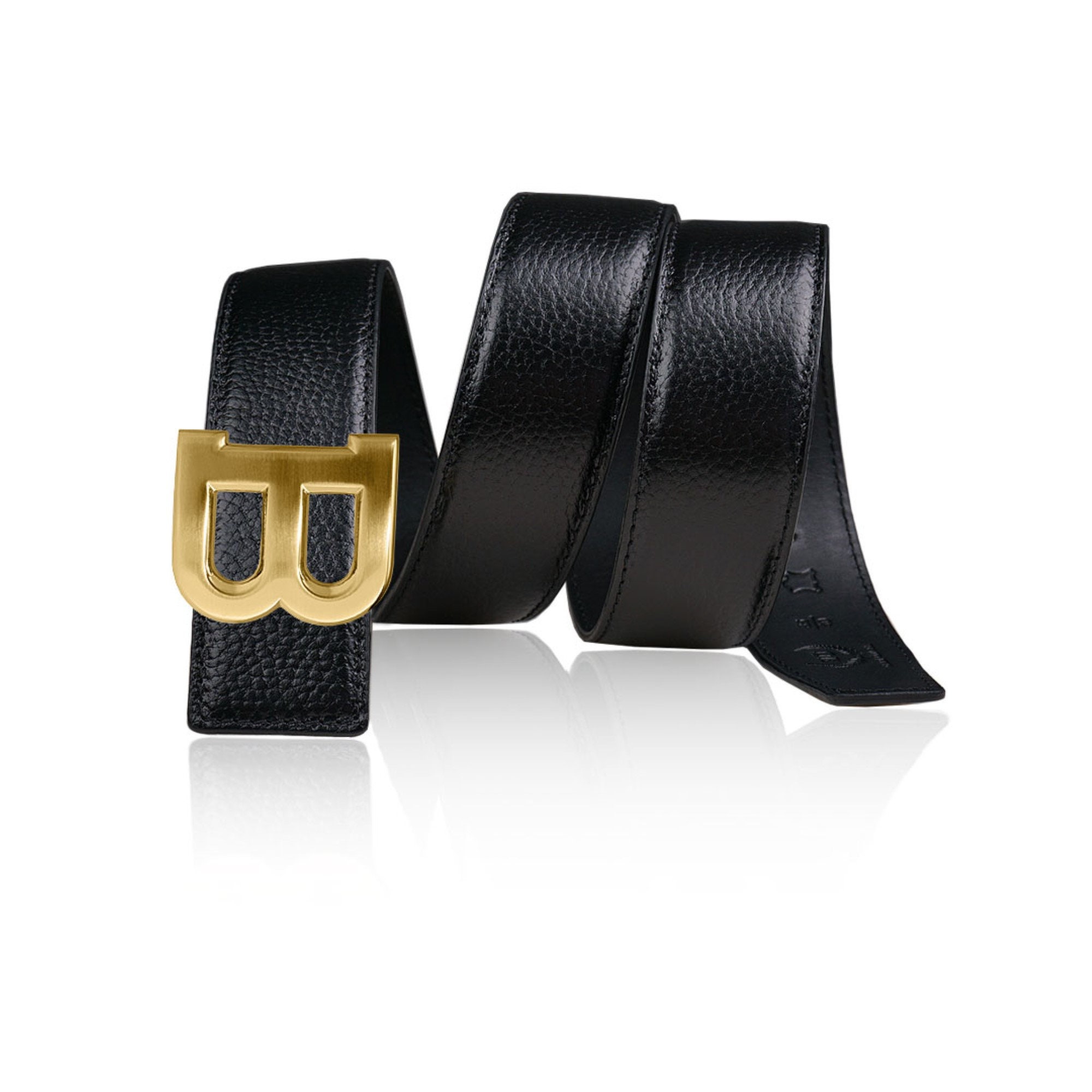 ベルト LCDC : 25SS / TRIPLE LAYER LEATHER BELT (2COLORS) Reversible Leather Belt Black 32 Mm 1.25