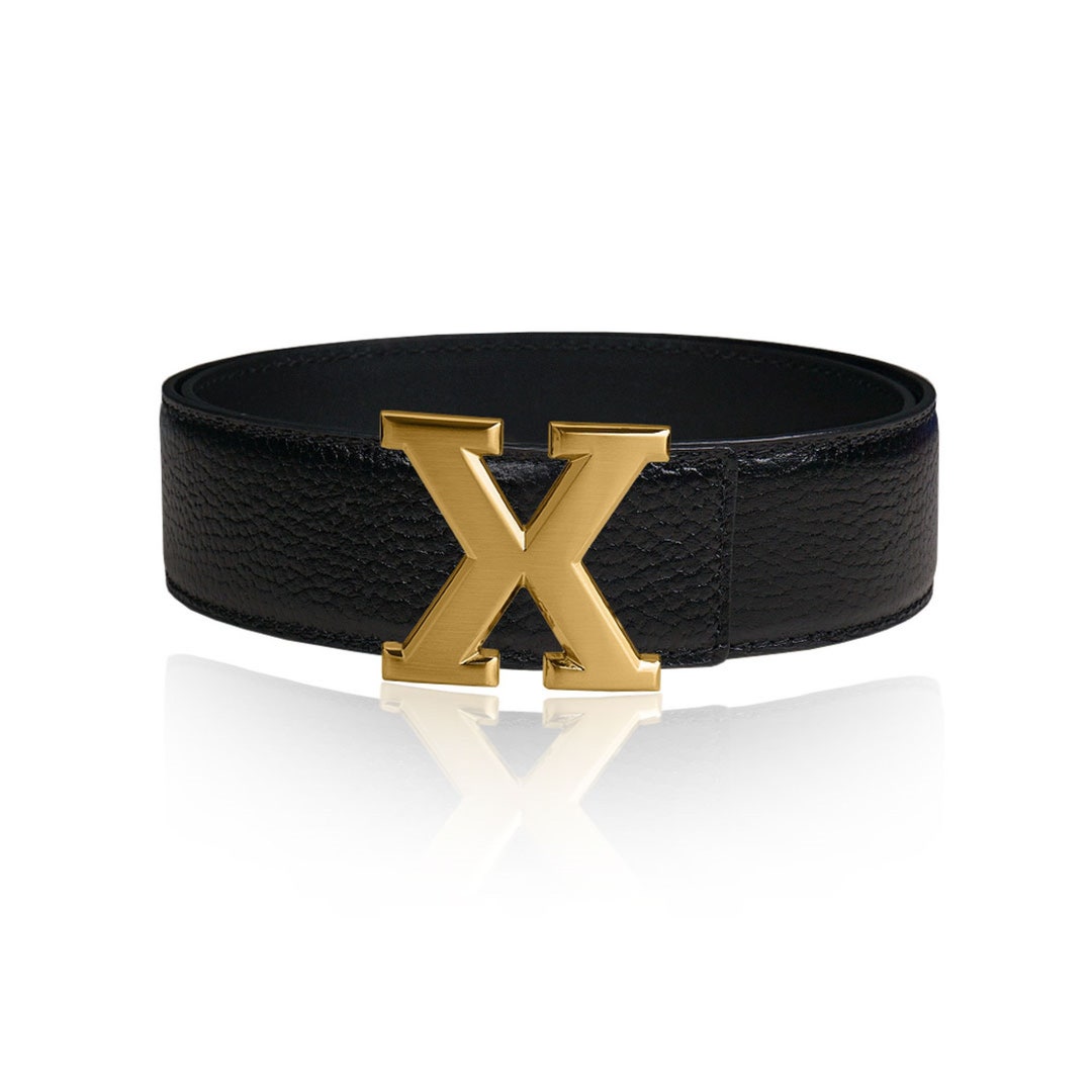 Reversible Smooth Belt Strap Replacement for LOUIS VUITTON