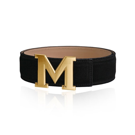 Reversible Belt Leather Belt Suede Belt Black 32 Mm 1.25