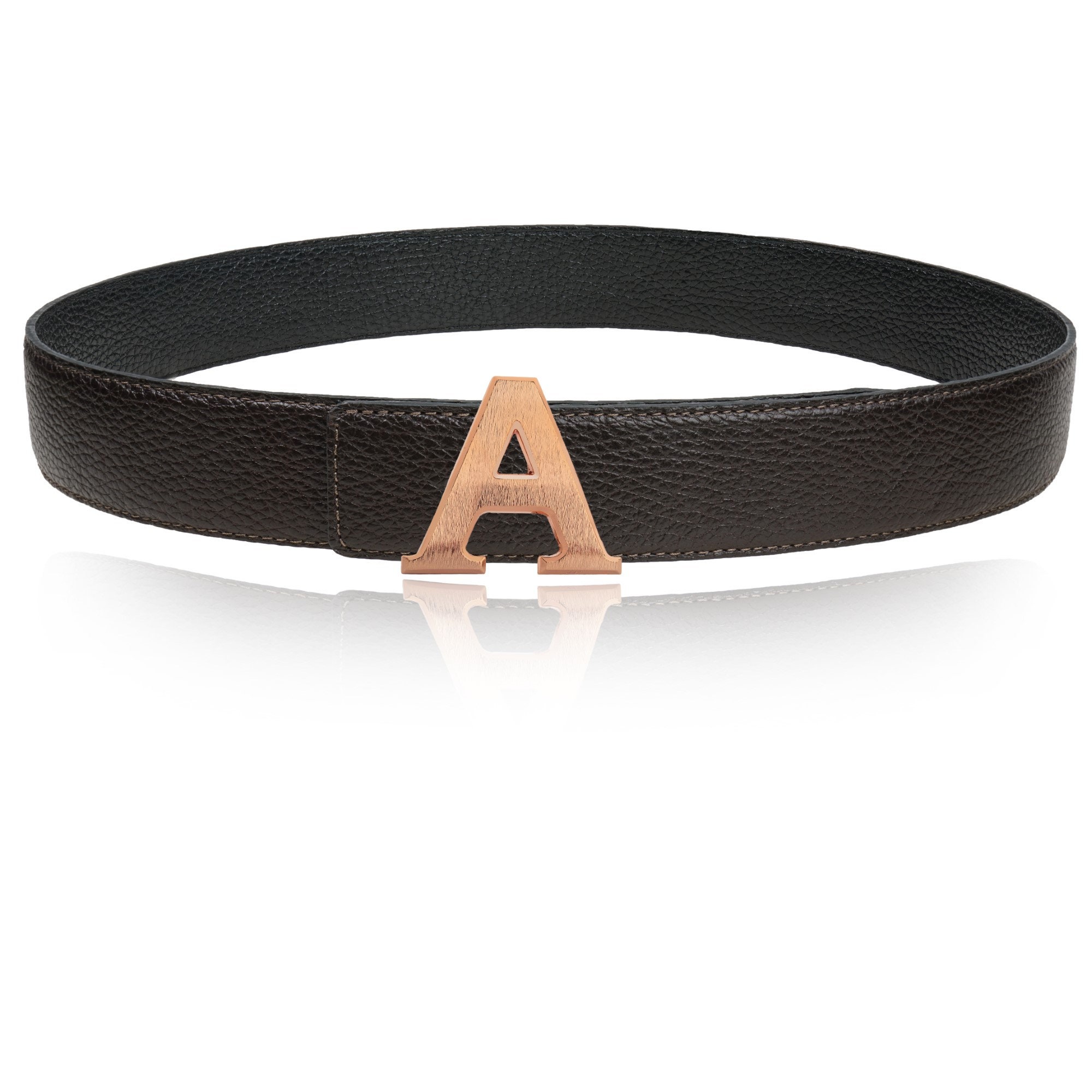 1916 Women\'s 1.5 Inch Leather Reversible Belt, Stylish Fashion Accessory Women main image 2