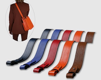 Läderremmar för väska 1,5 cm, 2 cm, 3 cm med guld- och silverdetaljer, läderhandtag, axelrem, kamerarem, handväska i läder, axelrem