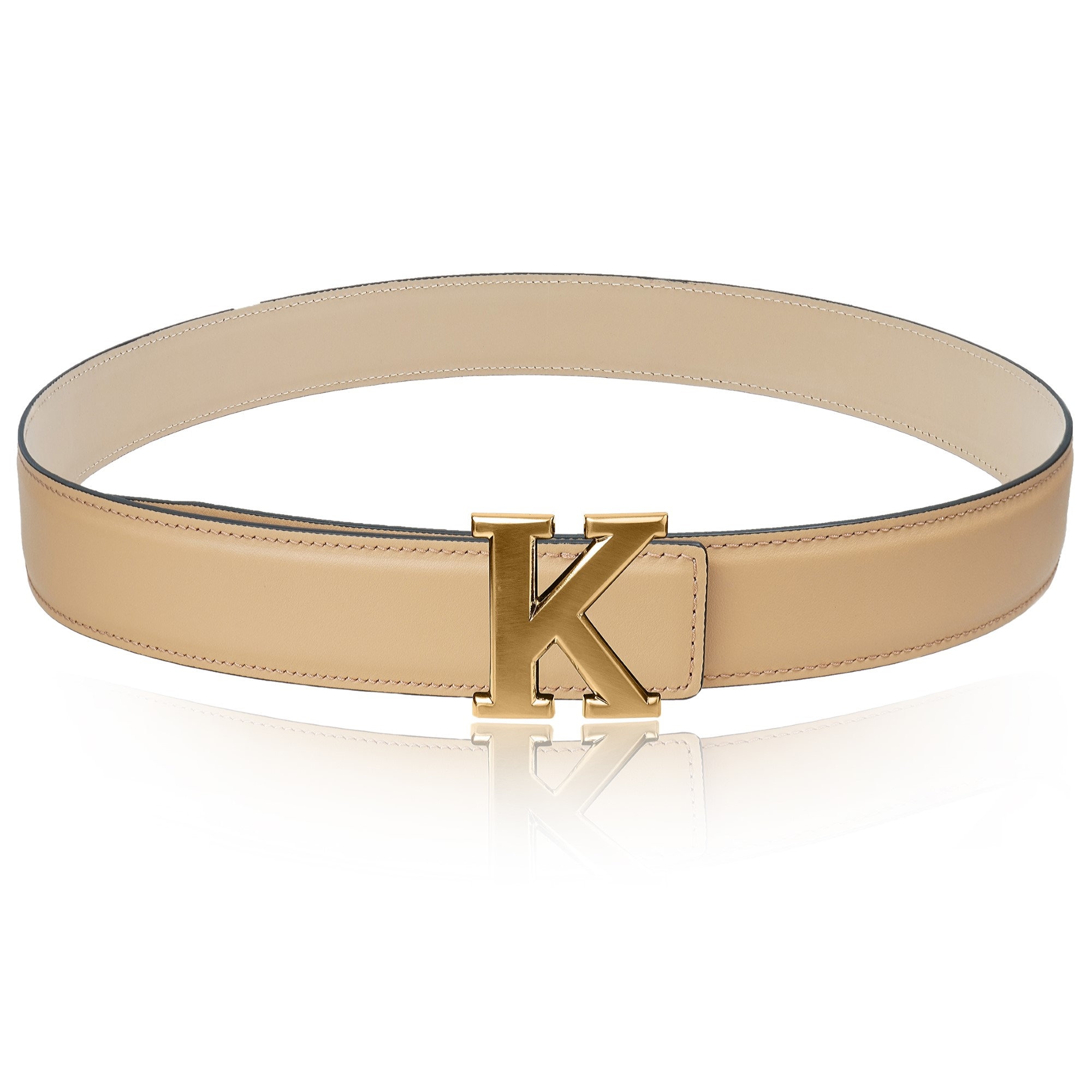 Gucci Ivory Belt with Pearl-Studded Gold Buckle GUCCI GG Marmont Belt in Ivory | Size 90/36 – More Than You  main image 4